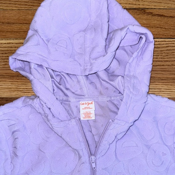 Cat & Jack Light Purple Kids One Piece - Picture 5 of 5